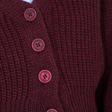 Cardigan MC08 | Bordeaux