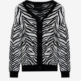 Cardigan MC33 | Nero e Bianco