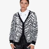 Cardigan MC33 | Nero e Bianco