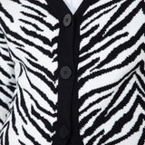 Cardigan MC33 | Nero e Bianco