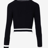 Cardigan MC37 | Nero e Panna