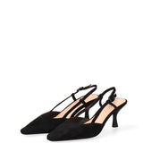 Scarpa con tacco GLC73 | Nero opaco