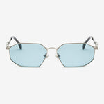 OCCHIALI DA SOLE CELESTE | ARGENTO