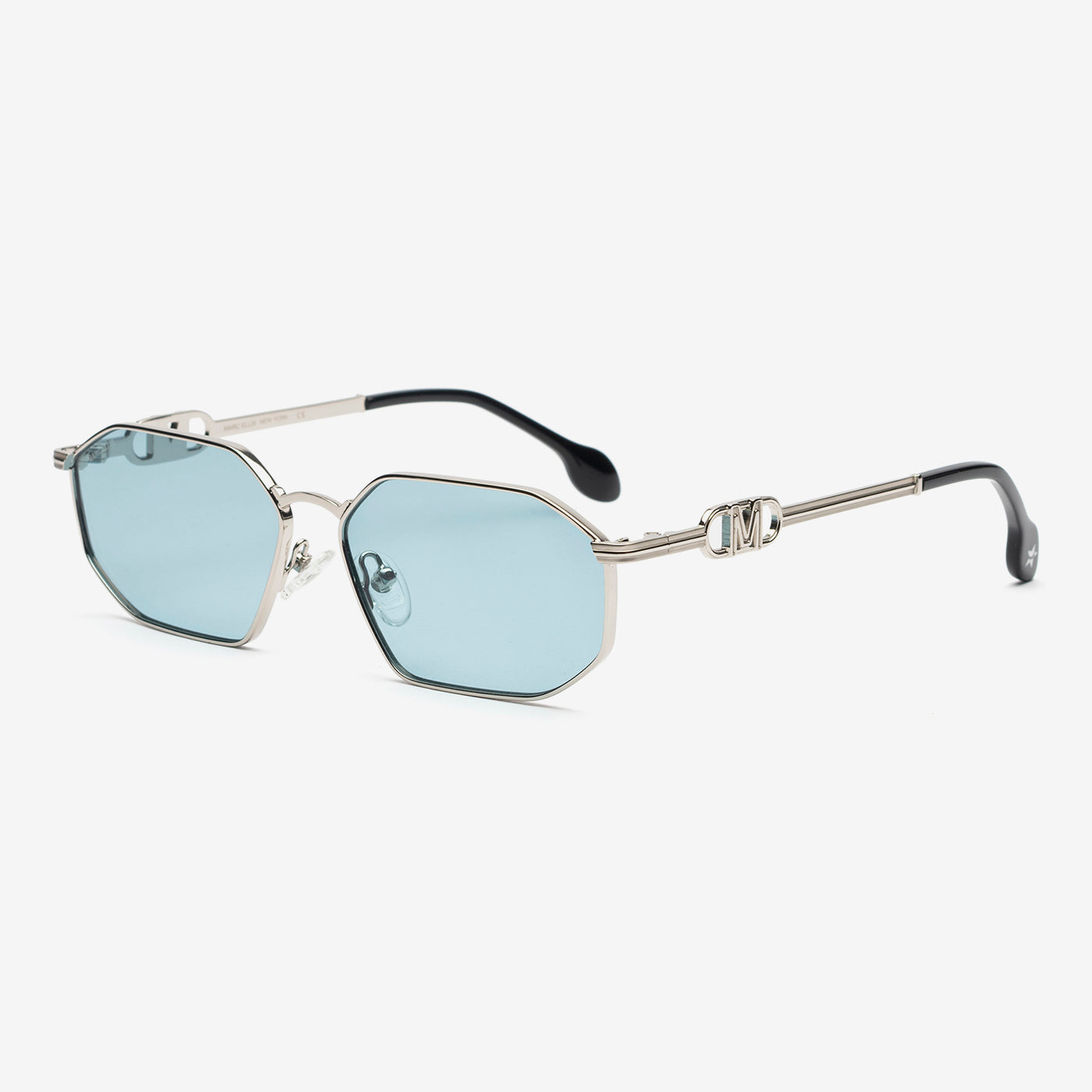 OCCHIALI DA SOLE CELESTE | ARGENTO