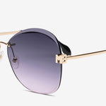 OCCHIALI DA SOLE DIANA | ORO