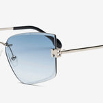 OCCHIALI DA SOLE DILETTA | ARGENTO