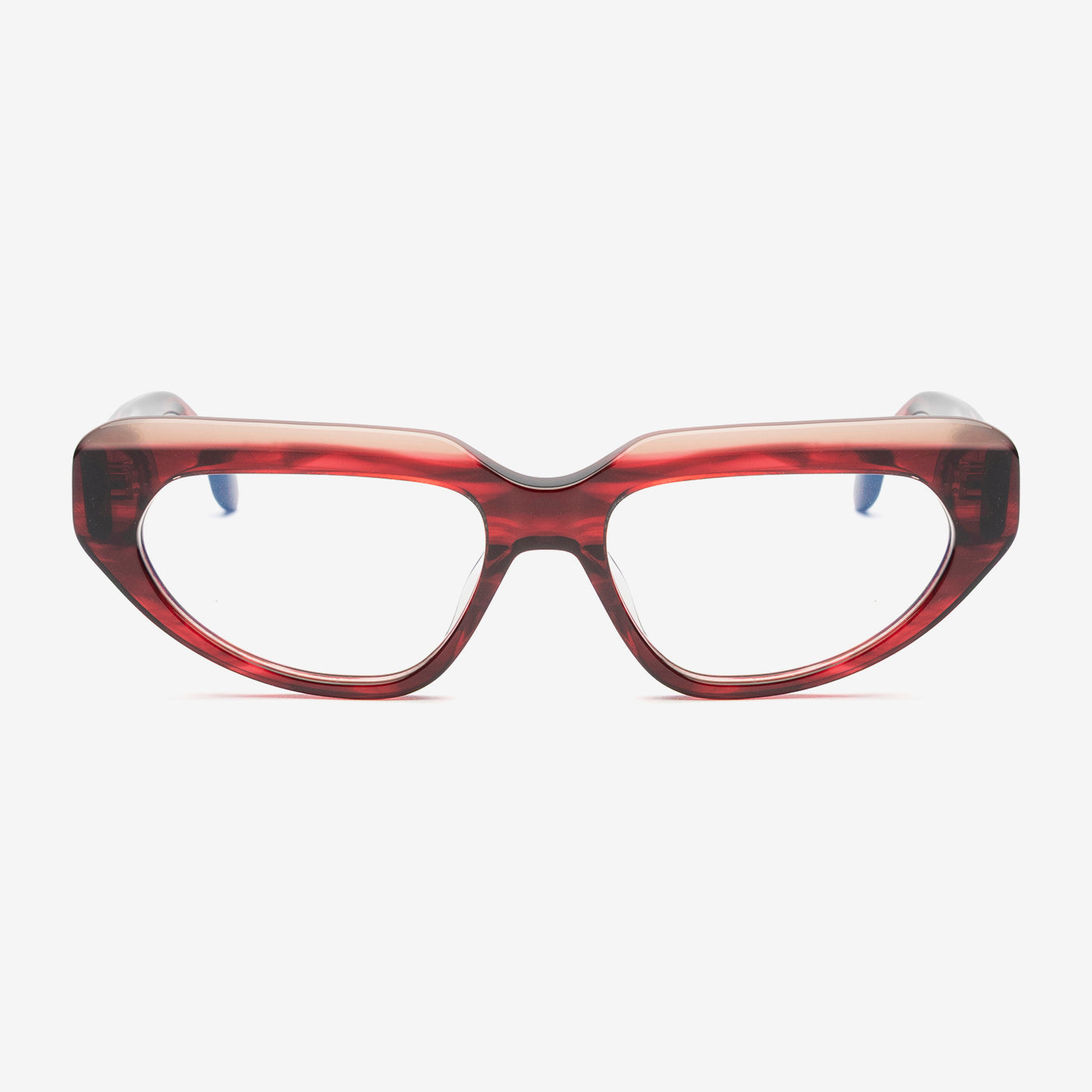 OCCHIALI DA SOLE LUCIA | ROSSO STRIATO