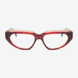 OCCHIALI DA SOLE LUCIA | ROSSO STRIATO