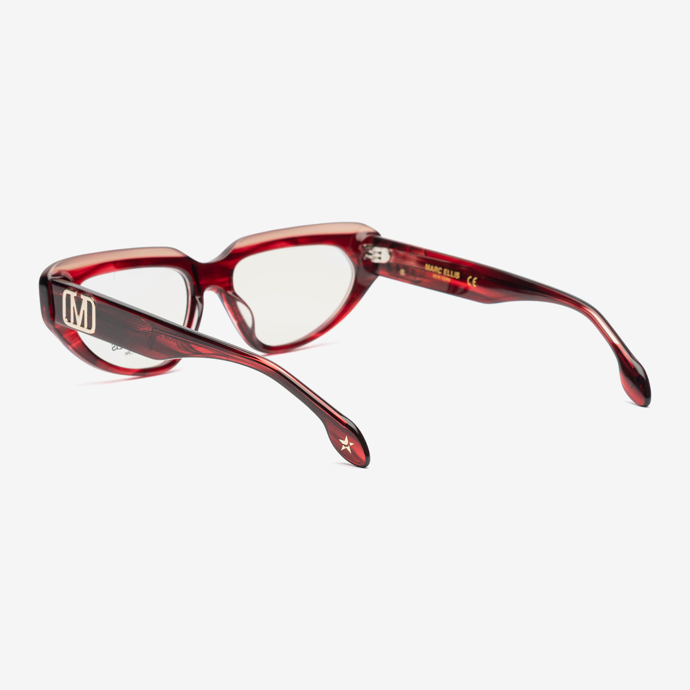 OCCHIALI DA SOLE LUCIA | ROSSO STRIATO