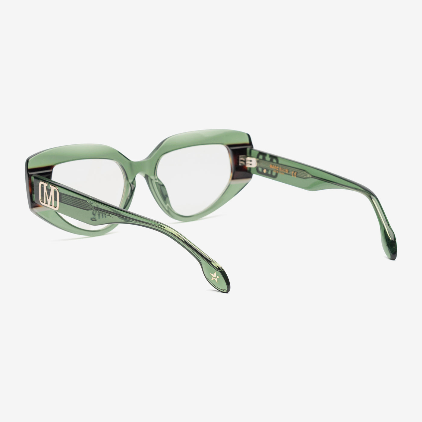 OCCHIALI DA SOLE LUDOVICA | CRISTALLO VERDE
