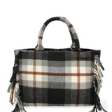 Buby Tartan L Borsa a mano