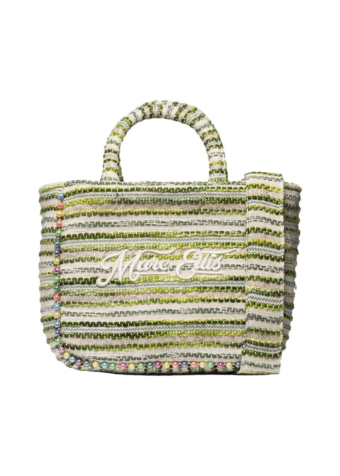 Buby S Indy 26 Borsa a mano Beige and Green