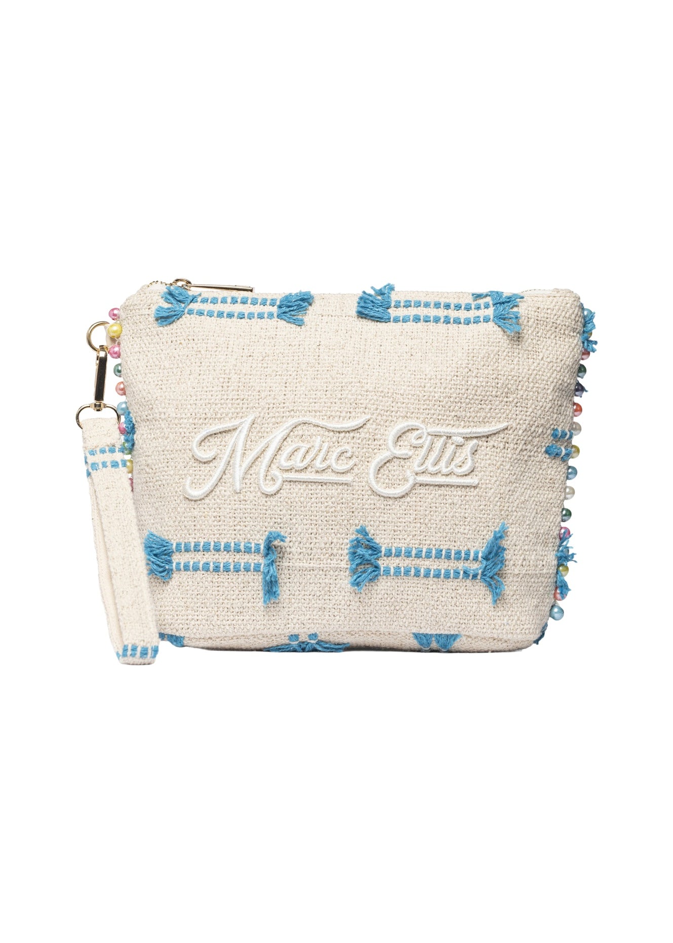 Cassy Indy 26 Pochette Beige and Blue