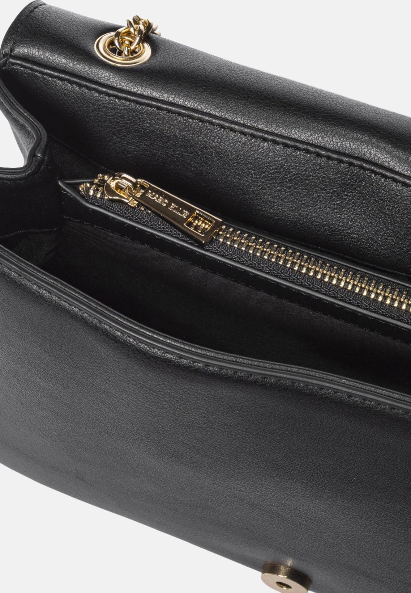 Joelle Macro Lt Borsa a spalla Black and Gold