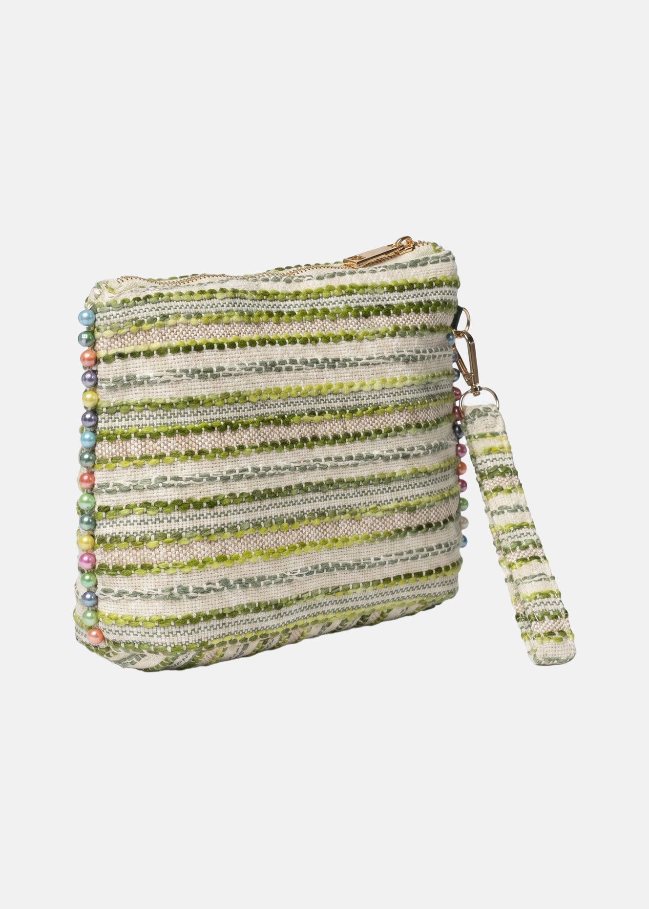 Cassy Indy 26 Pochette Beige and Green
