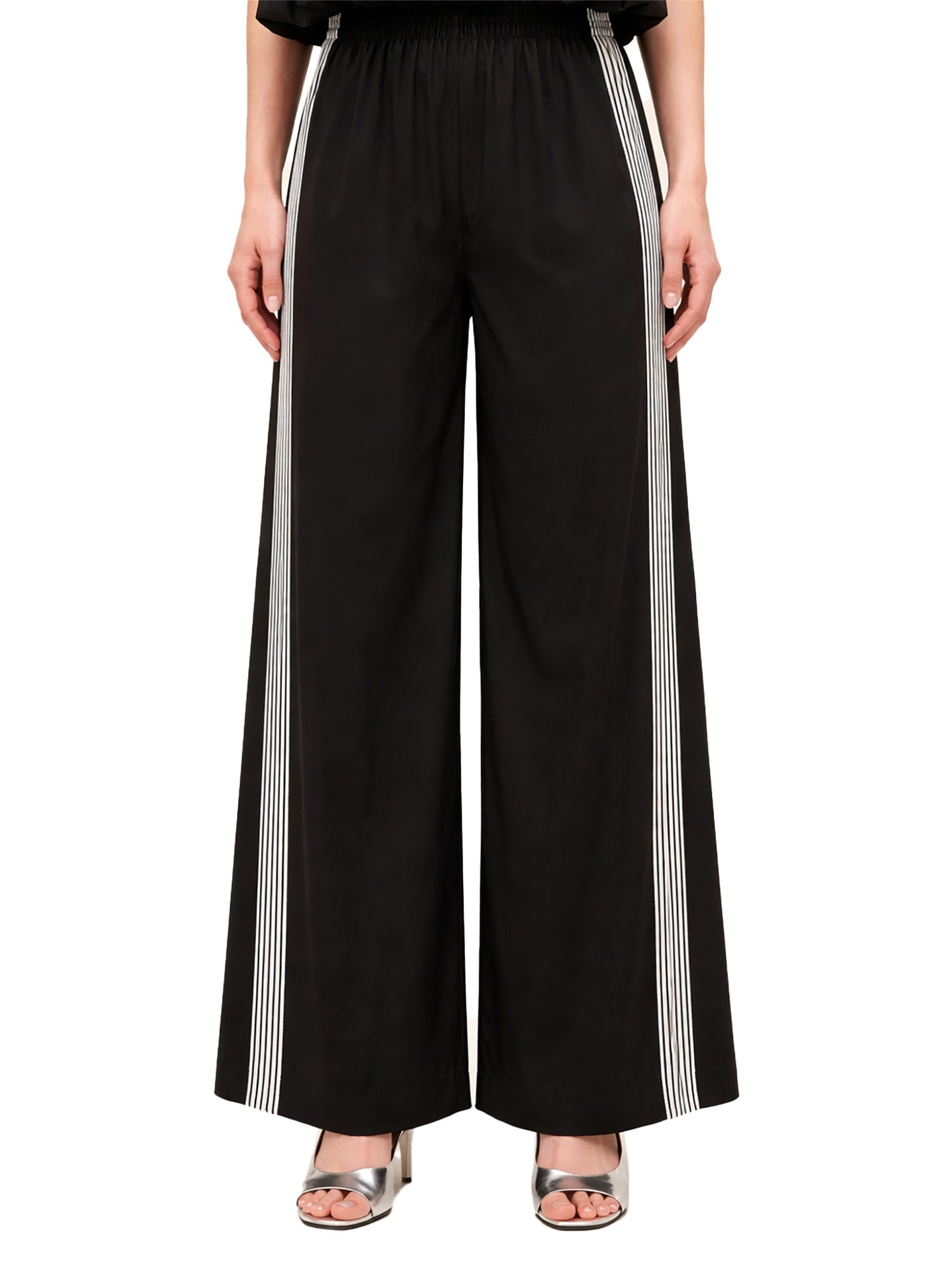 Pantaloni MARC ELLIS | Nero e Panna