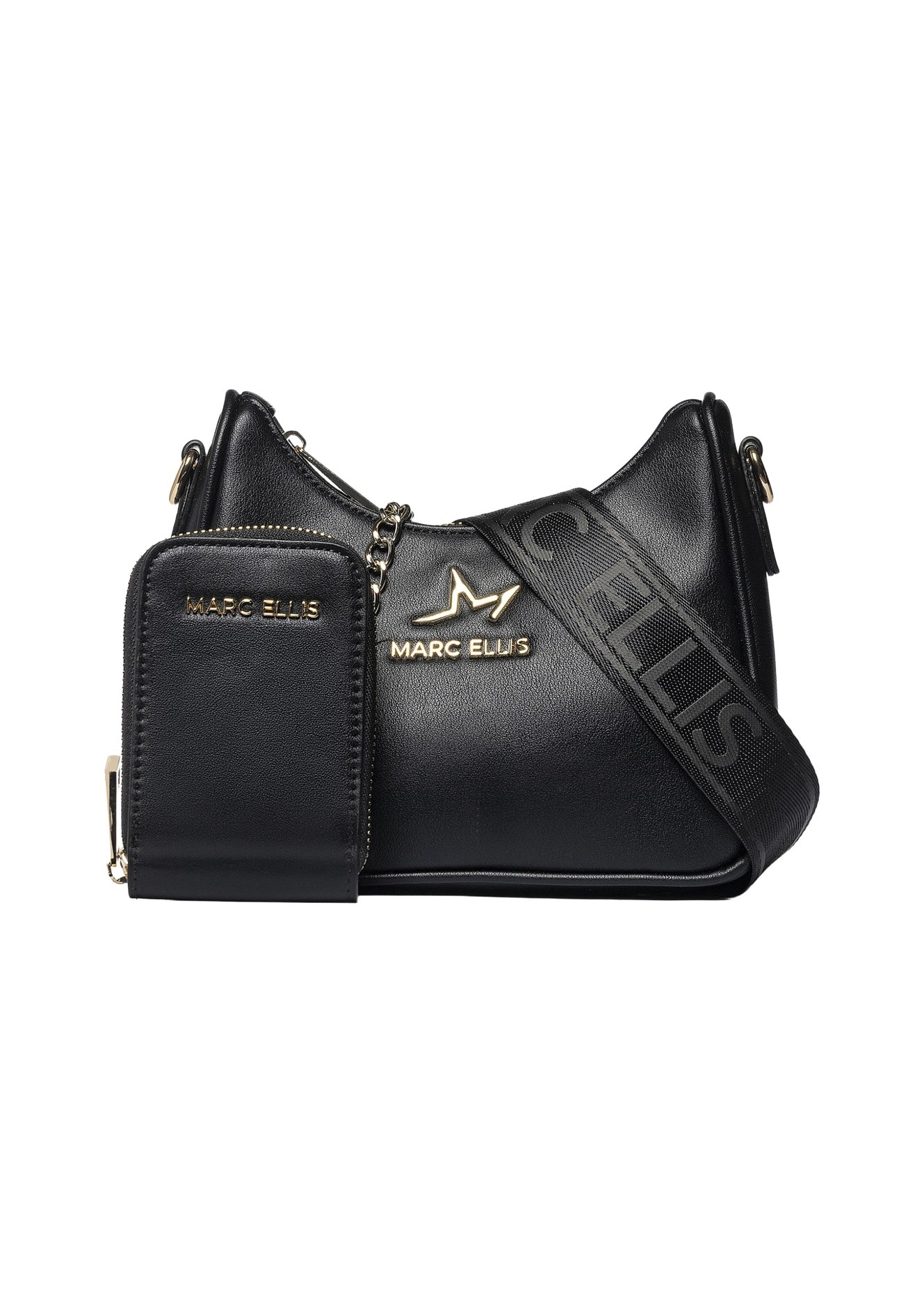 Ariel Star Borsa a spalla Black