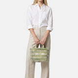 Buby S Indy 26 Borsa a mano Beige and Green
