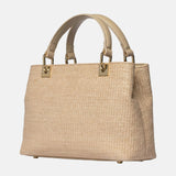 Krissy M Straw Borsa a mano Natural