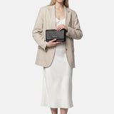 Janet Rock Borsa a spalla Black and Gold