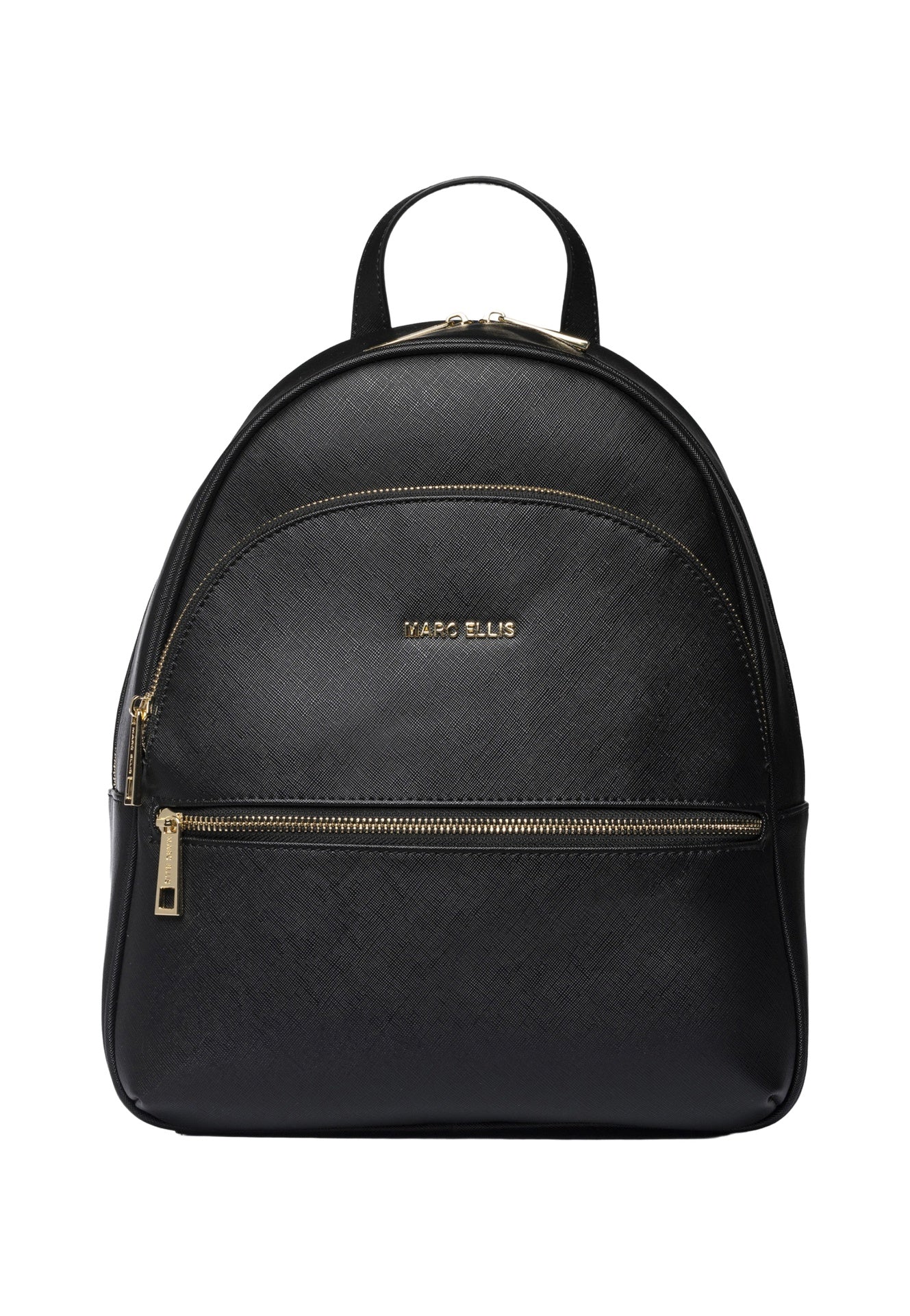 Morgan Mf Zaino Black and Gold