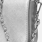 Aurora M Mf Borsa a spalla Silver