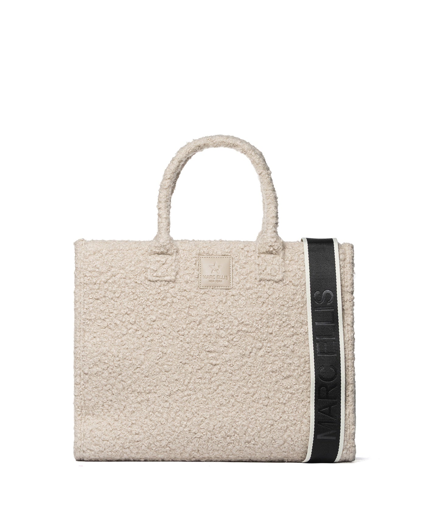 Buby Curl L Borsa a spalla | Taupe | Marc Ellis