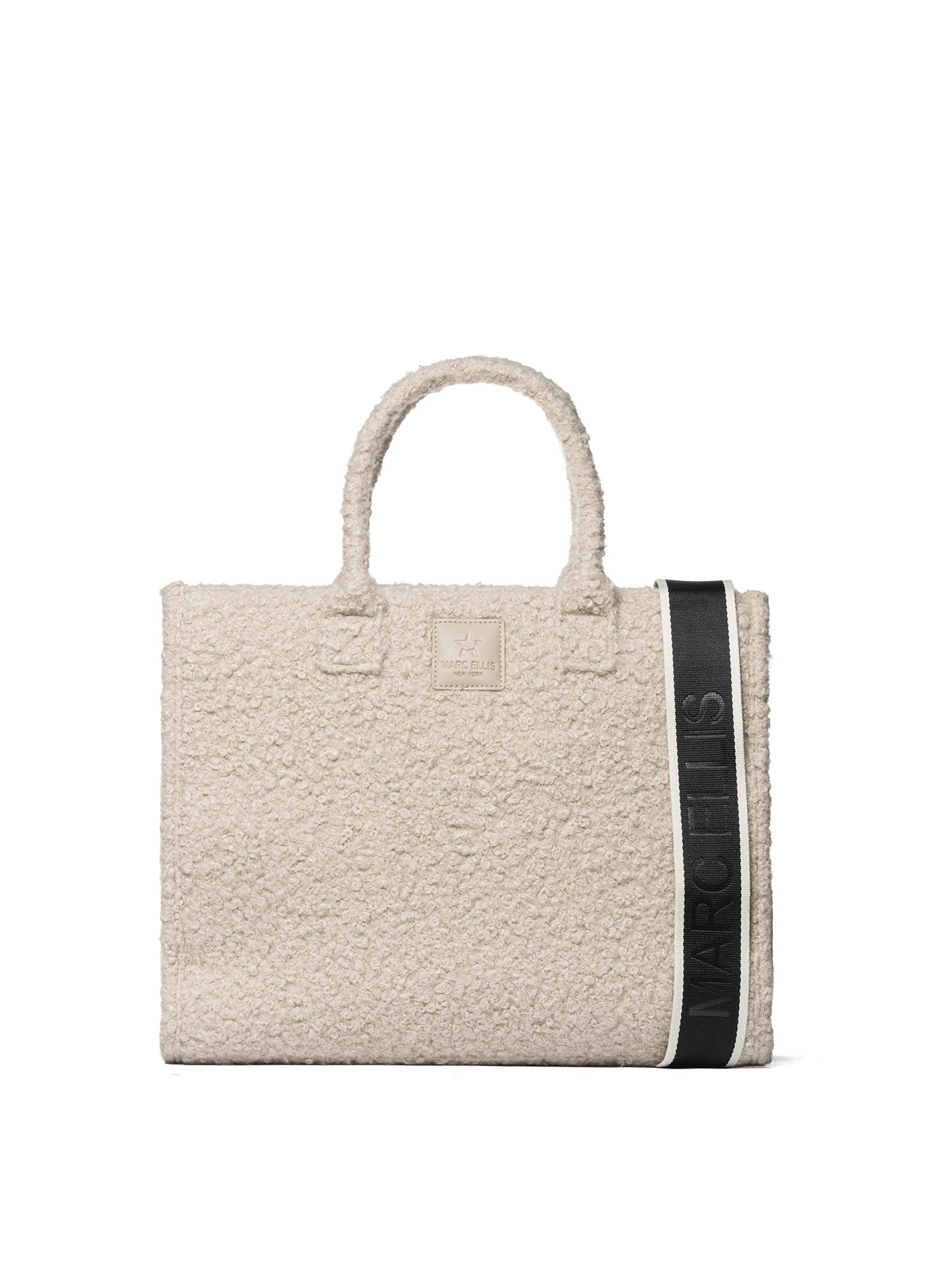 Buby Curl L Borsa a spalla | Taupe | Marc Ellis