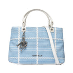 Krissy M Luxe Borsa a mano Sky Blue