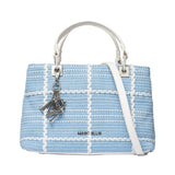 Krissy M Luxe Borsa a mano Sky Blue