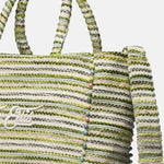 Buby M Indy 26 Borsa a mano Beige and Green