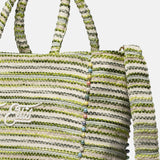 Buby M Indy 26 Borsa a mano Beige and Green
