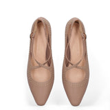 Scarpa con tacco GLC17 | Rosa antico