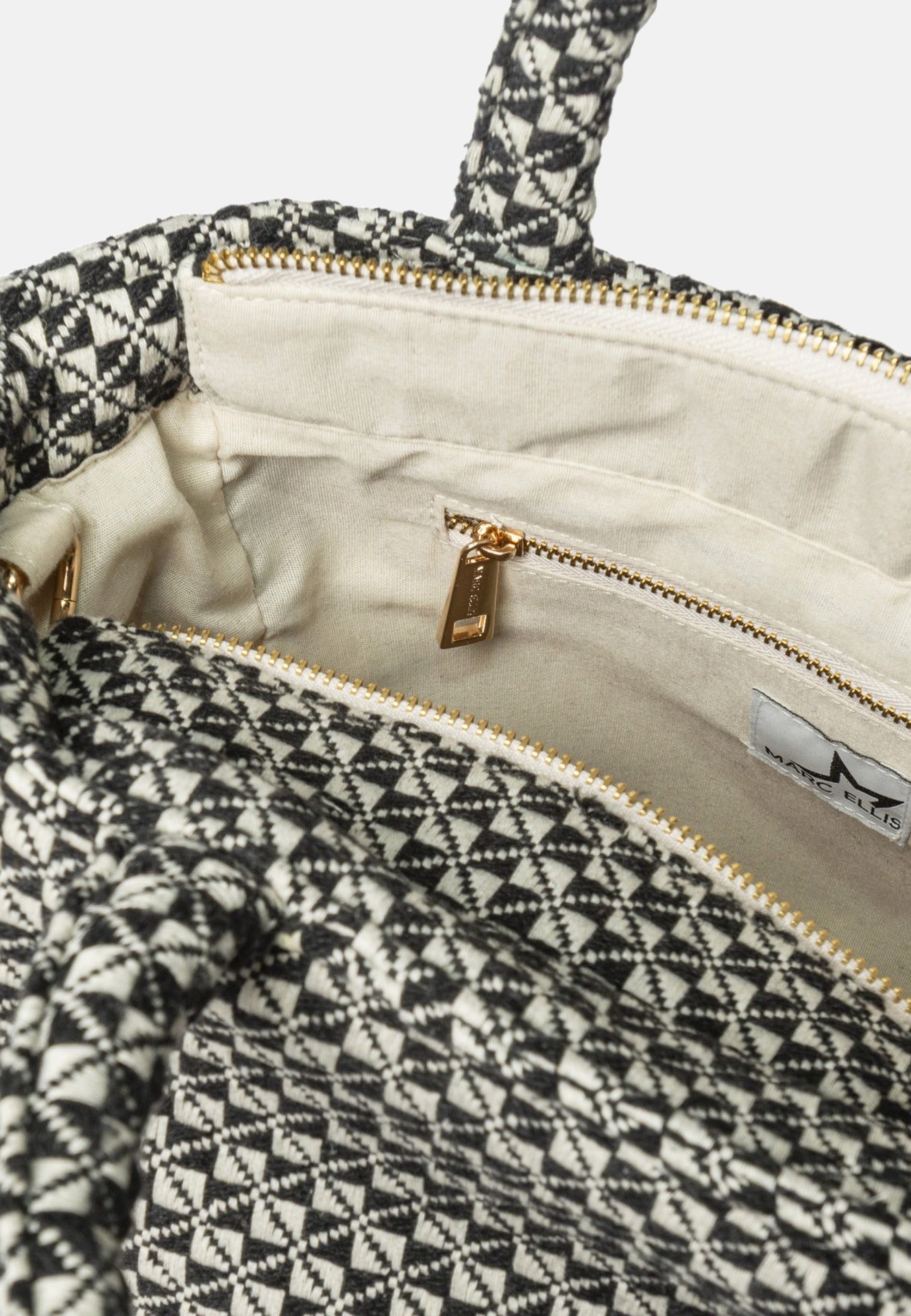 Buby S Indy 26 Borsa a mano White and Black