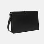 Jolie Macro Lt Borsa a spalla Black and Off Silver