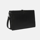 Jolie Macro Lt Borsa a spalla Black and Off Silver