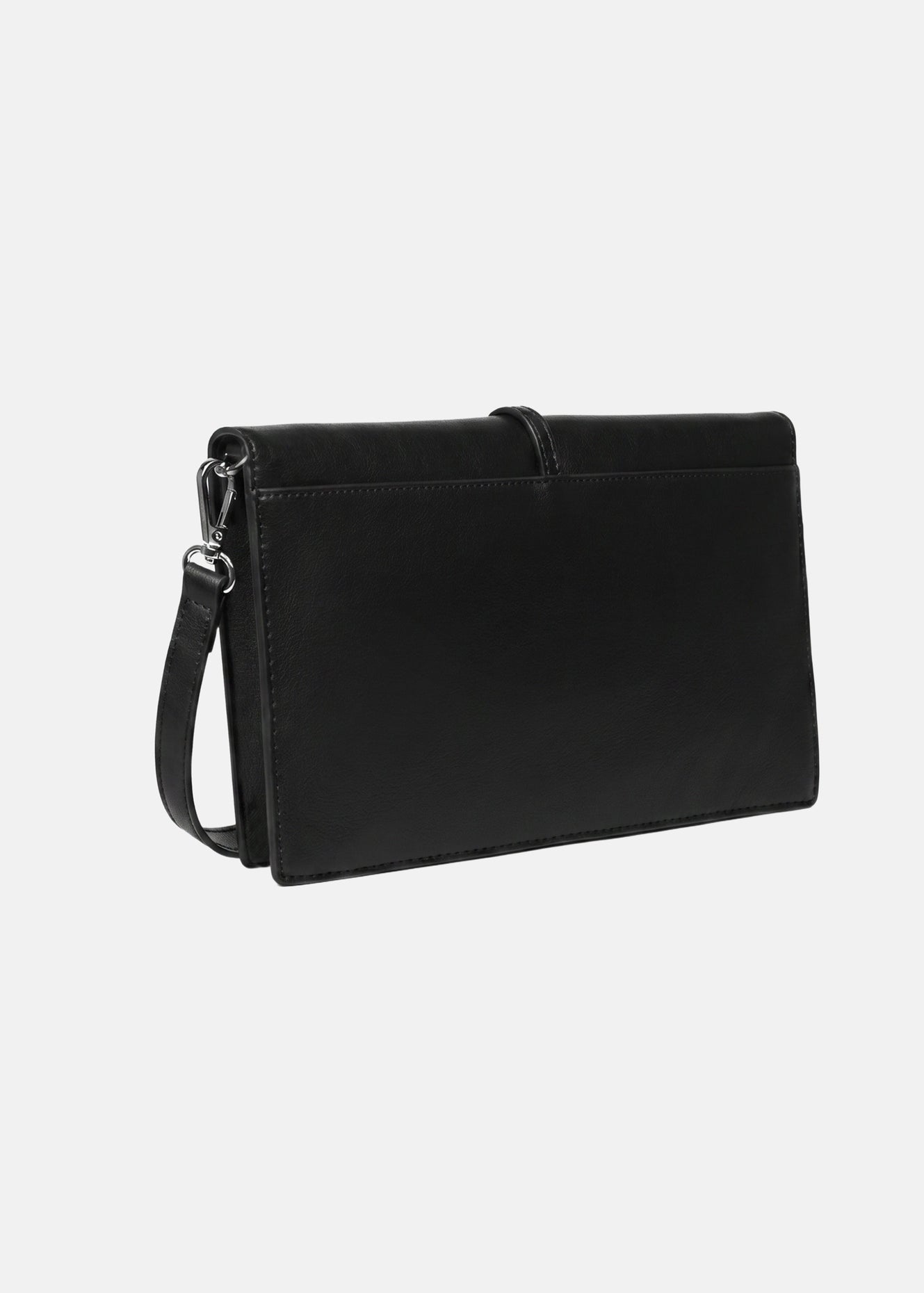 Jolie Macro Lt Borsa a spalla Black and Off Silver