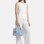 Krissy M Luxe Borsa a mano Sky Blue