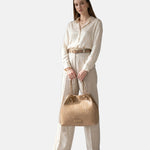 Bryanna Plait Borsa a spalla Brown