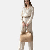 Bryanna Plait Borsa a spalla Brown