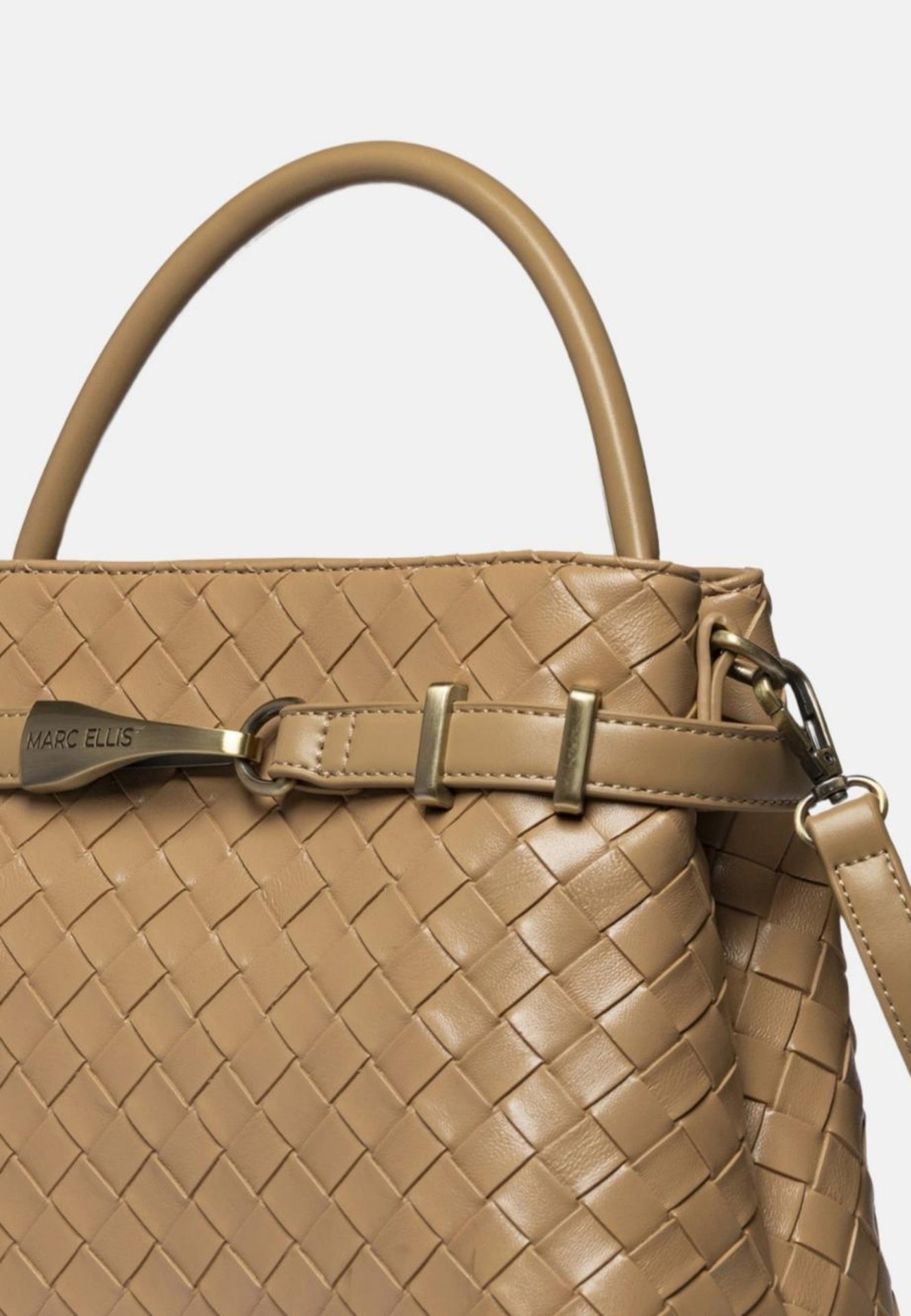 Arizona M Plait Borsa a mano Brown
