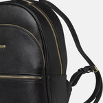 Morgan Mf Zaino Black and Gold
