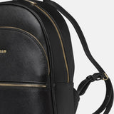Morgan Mf Zaino Black and Gold