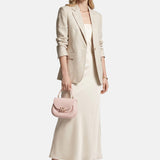 Flat Jelly 26 Borsa a mano Light Pink and Gold