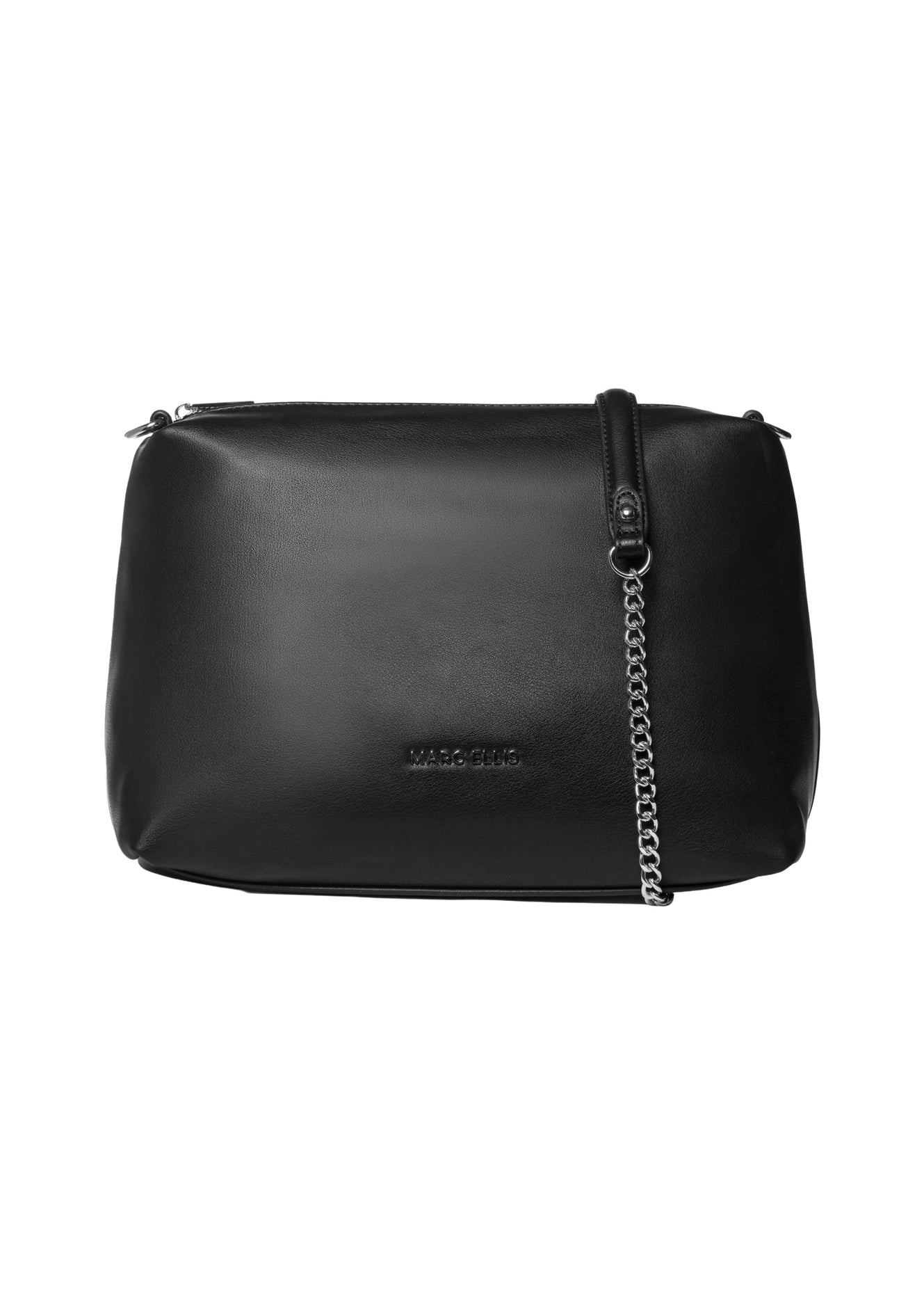 Alison Macro Lt Borsa a spalla Black and Silver