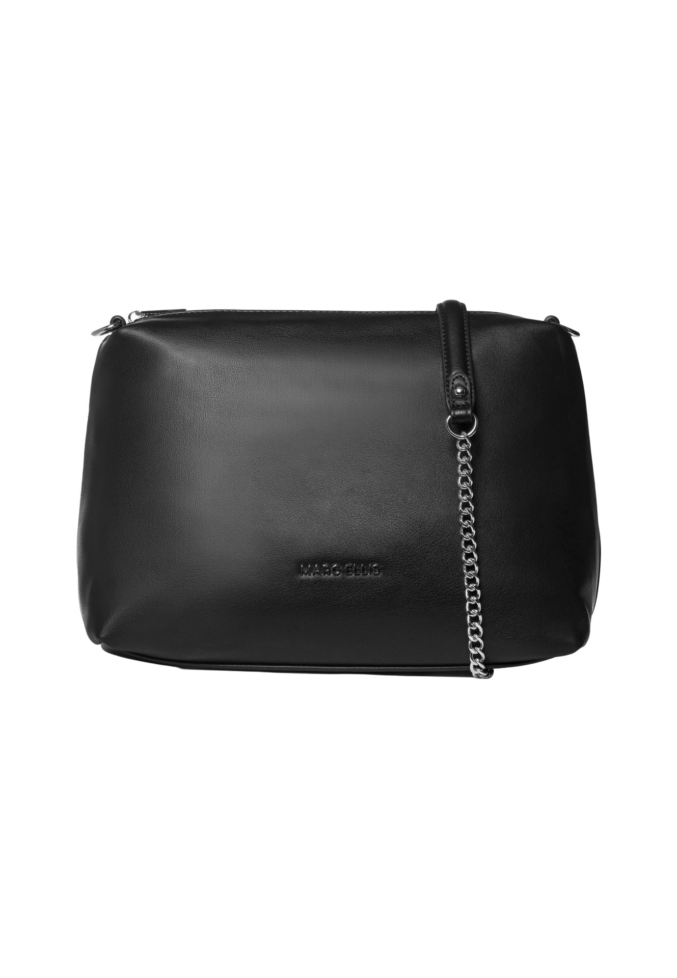 Alison Macro Lt Borsa a spalla Black and Silver