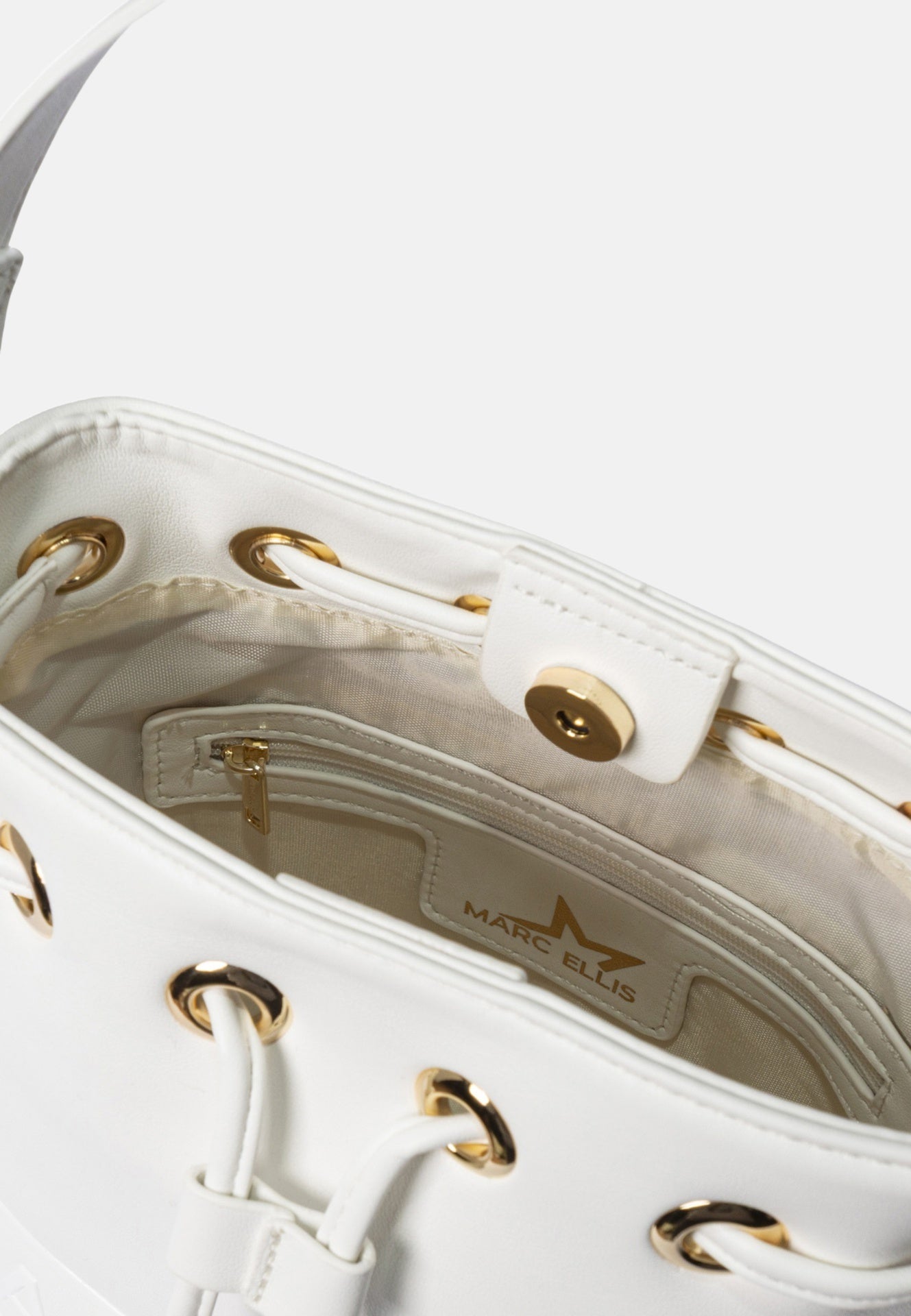 Dakota Ml Borsa a spalla White