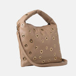 Elizabeth Studs Borsa a spalla Coffee