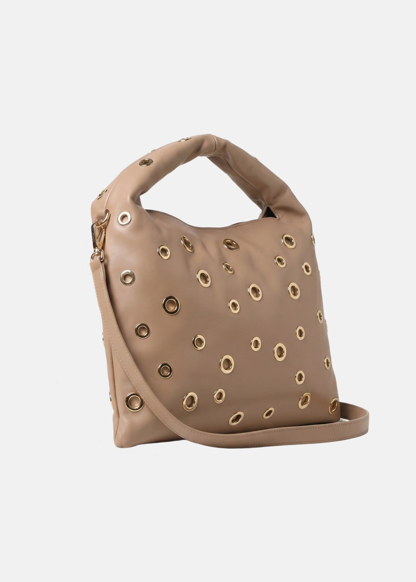 Elizabeth Studs Borsa a spalla Coffee