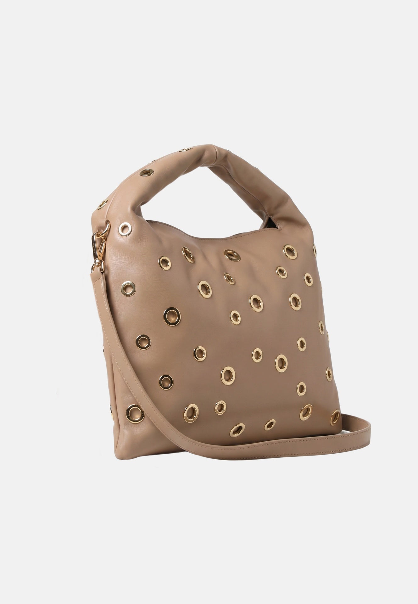 Elizabeth Studs Borsa a spalla Coffee